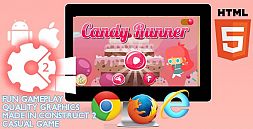 Candy Runner Game