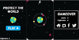 Protect the World - HTML5 Casual Game