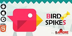 Bird Spikes - HTML5 Game - Construct2 CAPX