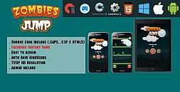 Jumping Monsters - HTML5 Game - Mobile, Facebook Instant Games & Web (HTML5 & C2,C3)