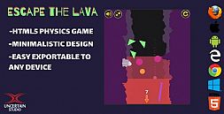 Escape The Lava - HTML5 Game