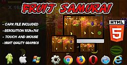 Fruit Samurai - Html5 Game