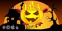 Dark night - HTML5 Halloween game. Construct2 (.capx) + Cocoon ADS