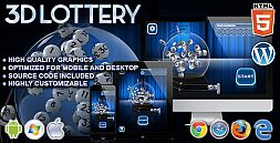 3D Lottery - HTML5 Instant Win Game