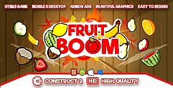 Fruit Boom - HTML5 Game (.capx) and Android (.apk)