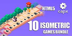 10 Isometric Games Bundle HTML5 + CAPX
