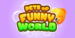 Pets Of Funny World - HMTL5 game, mobile, AdSense, AdMob possible
