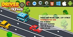 Driver Highway - HTML5 Game - Mobile, Facebook Instant Game & Web