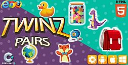 Twinz Pairs - HTML5 Game (CAPX)