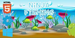Ninja Fishing - HTML5 Game