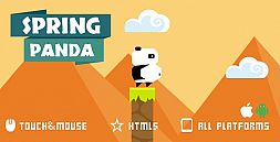 SPRING PANDA-HTML5 GAME