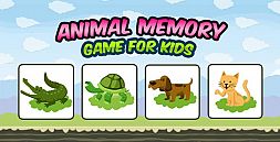 Animal Memory Game for Kids
