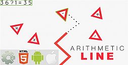 Arithmetic Line - HTML5 Game + Mobile Version! (Construct-2 CAPX)