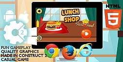 Lunch Shop Html5 Game