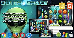 Outerspace - HTML5 Casino Game