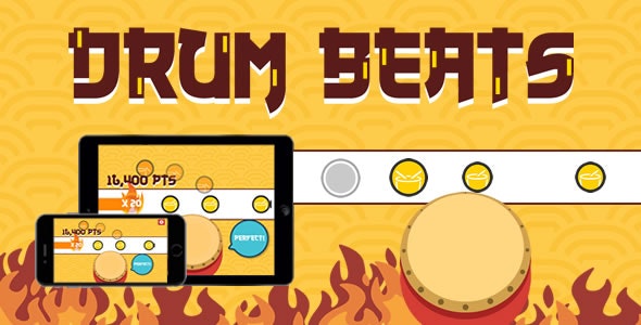 Drum Beats - HTML5 Game