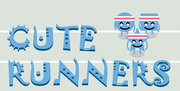 Cute Runners | Html5 Mobile Game 