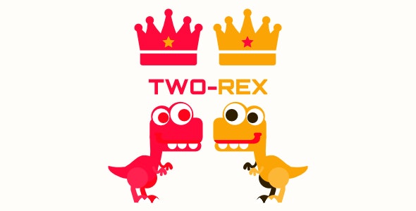 Two-Rex | 2 Player Game | Android & ios