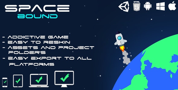 Space Bound - HTML5 Game