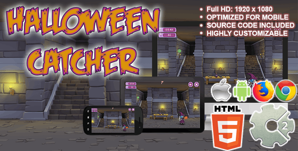 Halloween Catcher ( HTML5 + CAPX )