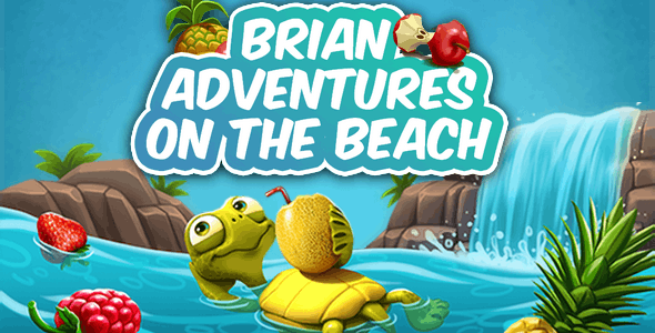 Brian adventures on the beach