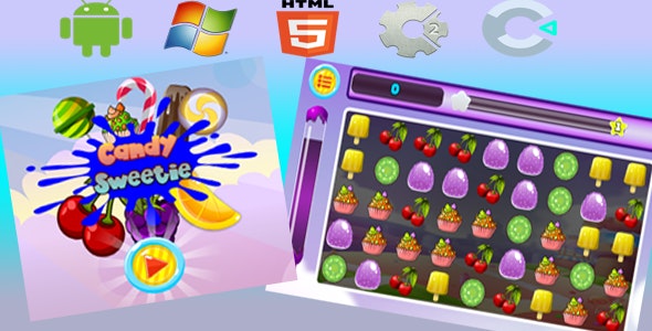 Candy Sweetie - Html5 Game (Capx)