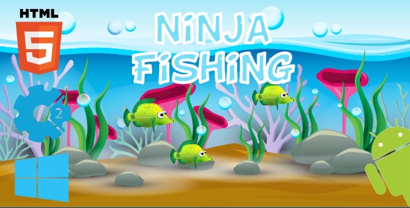 Ninja Fishing - HTML5 Game