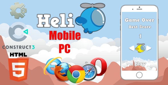 Heli - HTML5 Game
