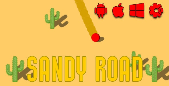Sandy Road - HTML5 Game (CAPX)