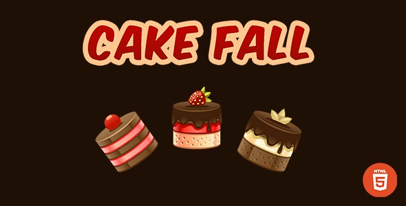 Cake Fall - HTML5 Game