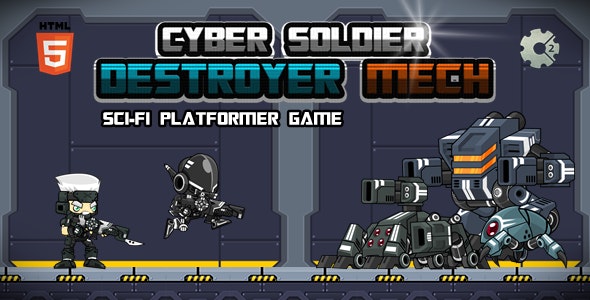 Cyber Soldier Destroyer Mech