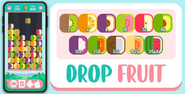 Drop Fruit Merge